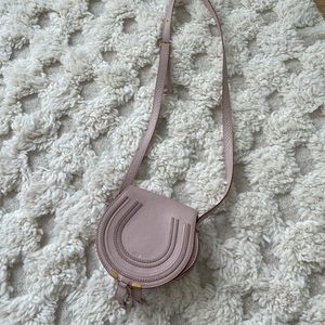 Chloe Small Marcie Bag in light pink